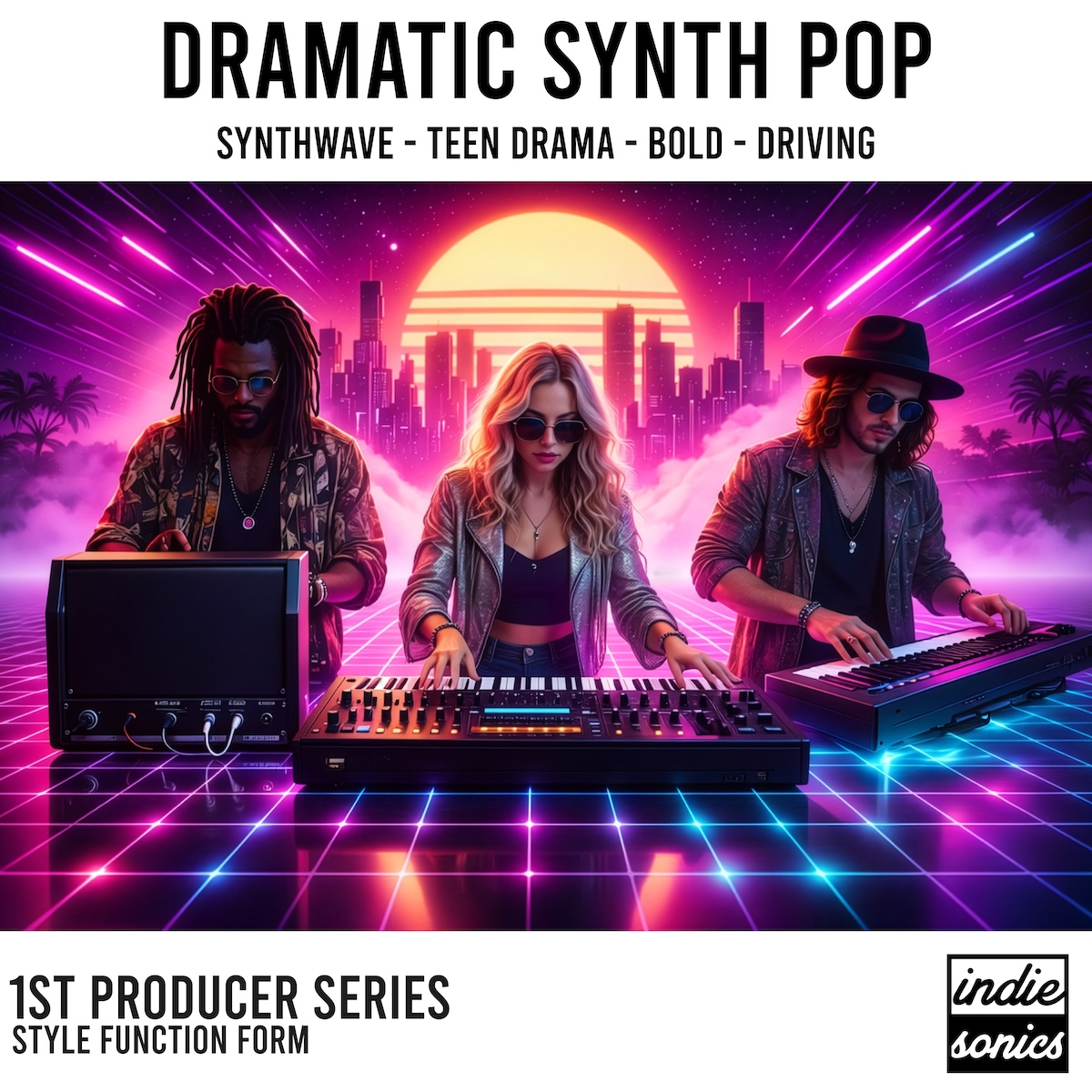 Dramatic Synth Pop 표지