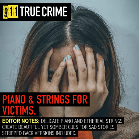911TC007. Piano & Strings For Victims 표지