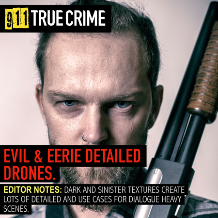 911TC008. Eerie & Evil Detailed Drones 표지
