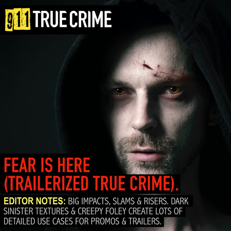 911TC012. Fear Is Here (Trailerized True Crime) 표지
