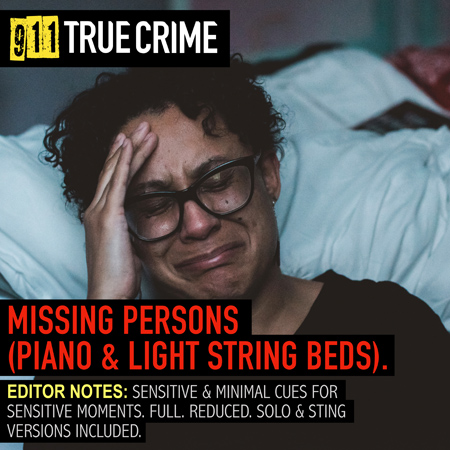 911TC015. Missing Persons (Piano & Light String Beds) 표지