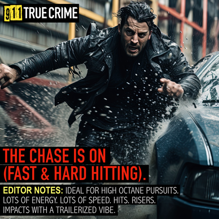 911TC034. The Chase Is On (Fast & Hard Hitting) 표지