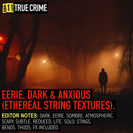 911TC065. Eerie, Dark & Anxious (Ethereal String Textures) 표지