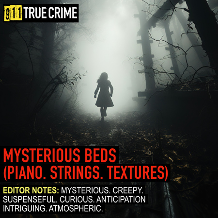 911TC093. Mysterious Beds (Piano. Strings. Textures) 표지