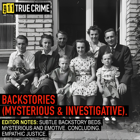 911TC107. Backstories (Mysterious & Investigative) 표지