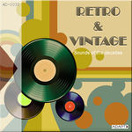 retro & vintage- sounds of the decades 표지