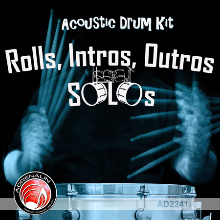 Acoustic Drum Kits-Rolls, Intros, Outros, Solos 표지