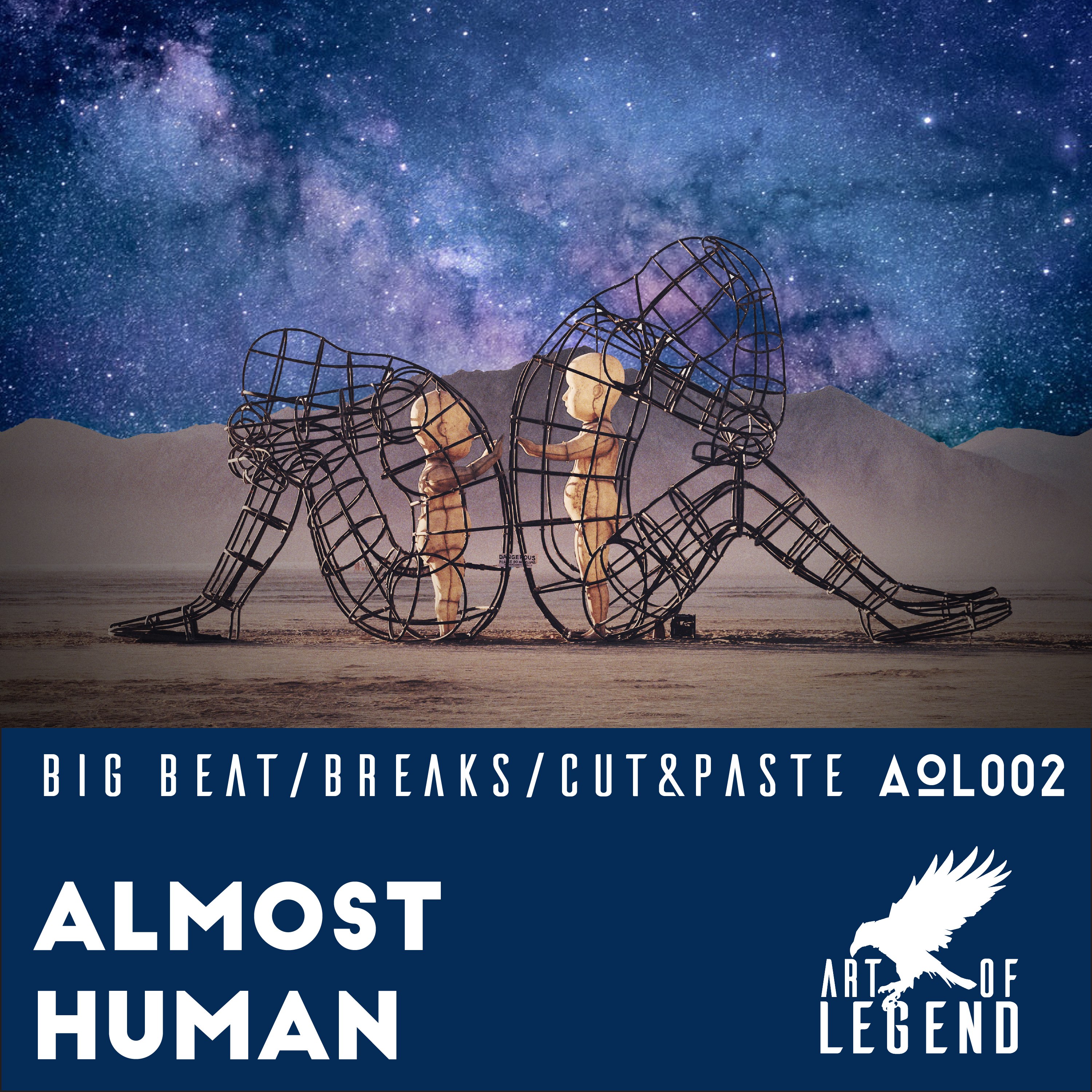 big beat, breaks, cut & paste - almost human 표지