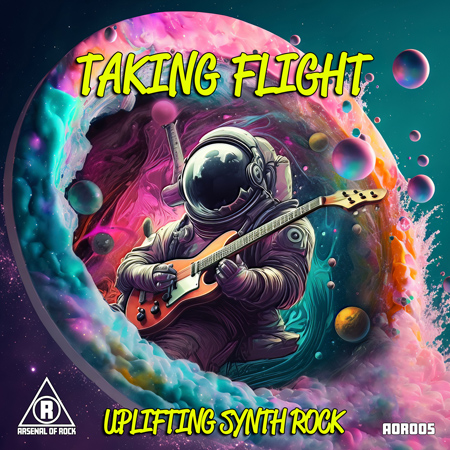 Taking Flight - Uplifting Synth Rock 표지