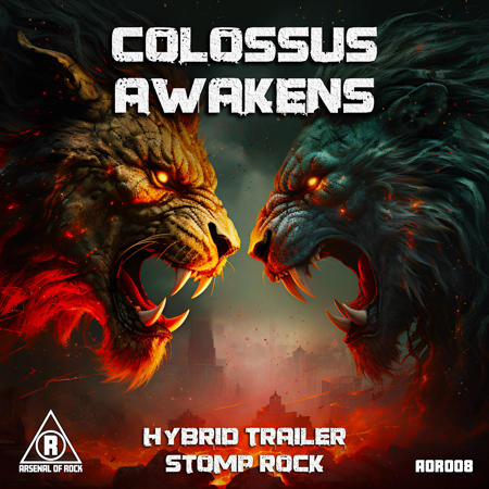 Colossus Awakens - Hybrid Trailer Stomp Rock 표지