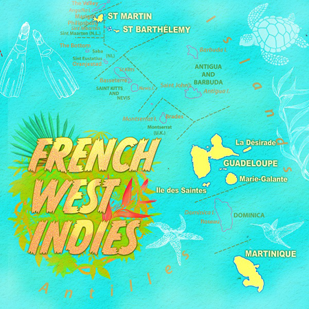 FRENCH WEST INDIES 표지