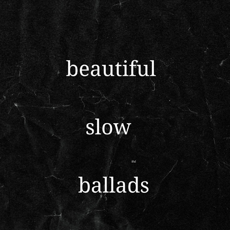 Beautiful Slow Ballads 표지