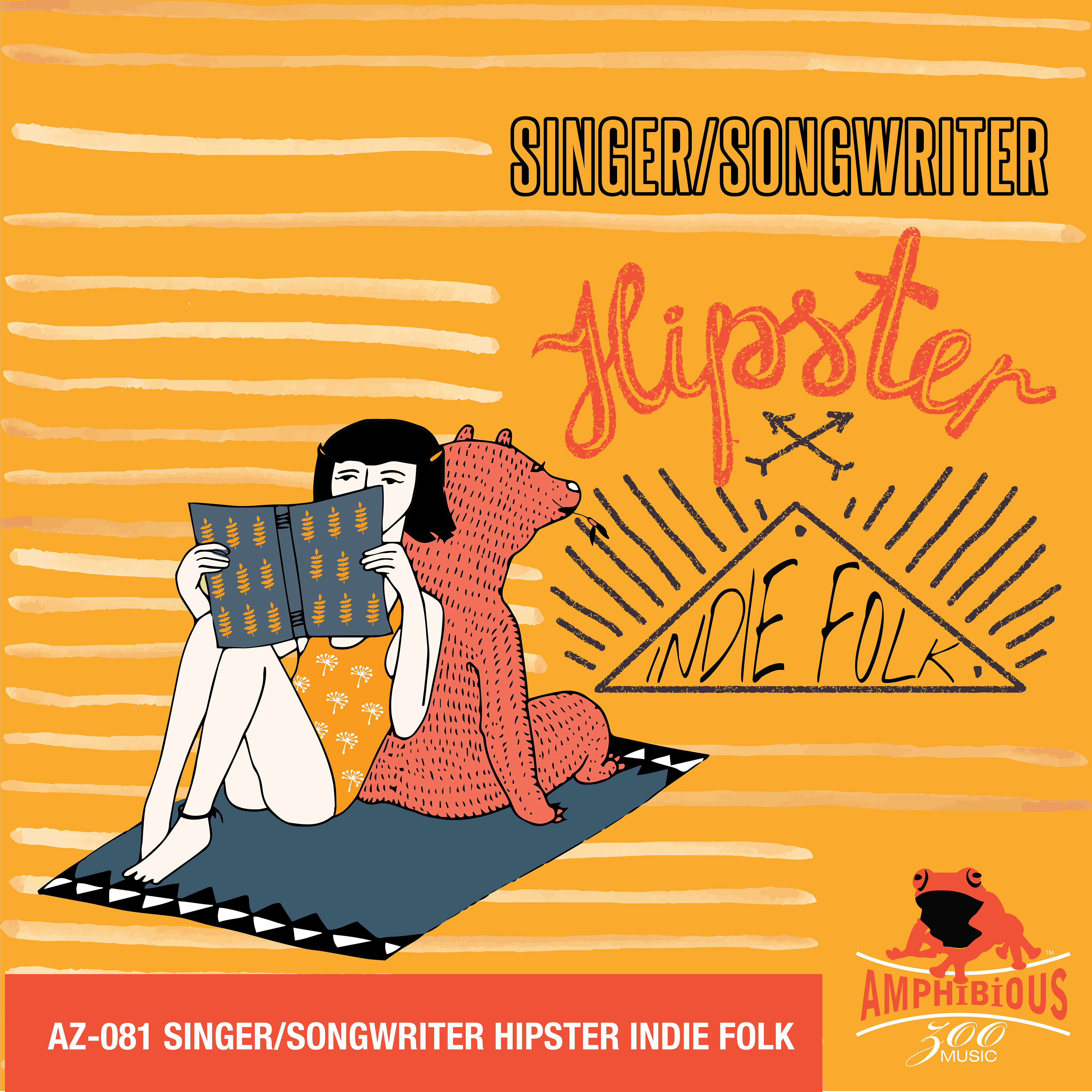 singer songwriter - hipster indie folk 표지