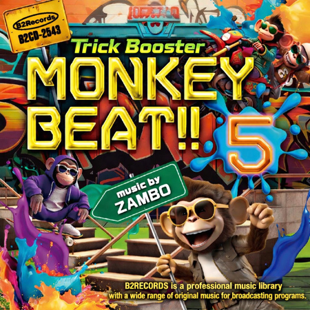 Trick Booster: Monkey Beat! 5 표지