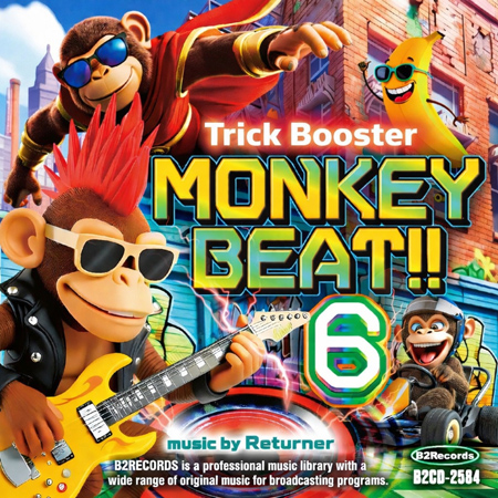 Trick Booster: Monkey Beat! 6 표지