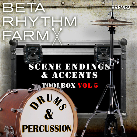 scene endings & accents toolbox vol 5 drums & percussion 표지