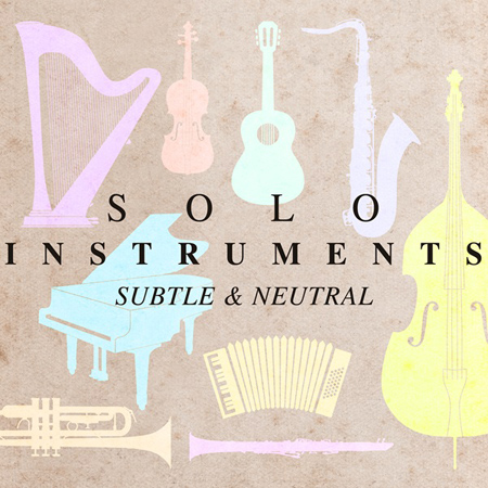 SOLO INSTRUMENTS - SUBTLE & NEUTRAL 표지