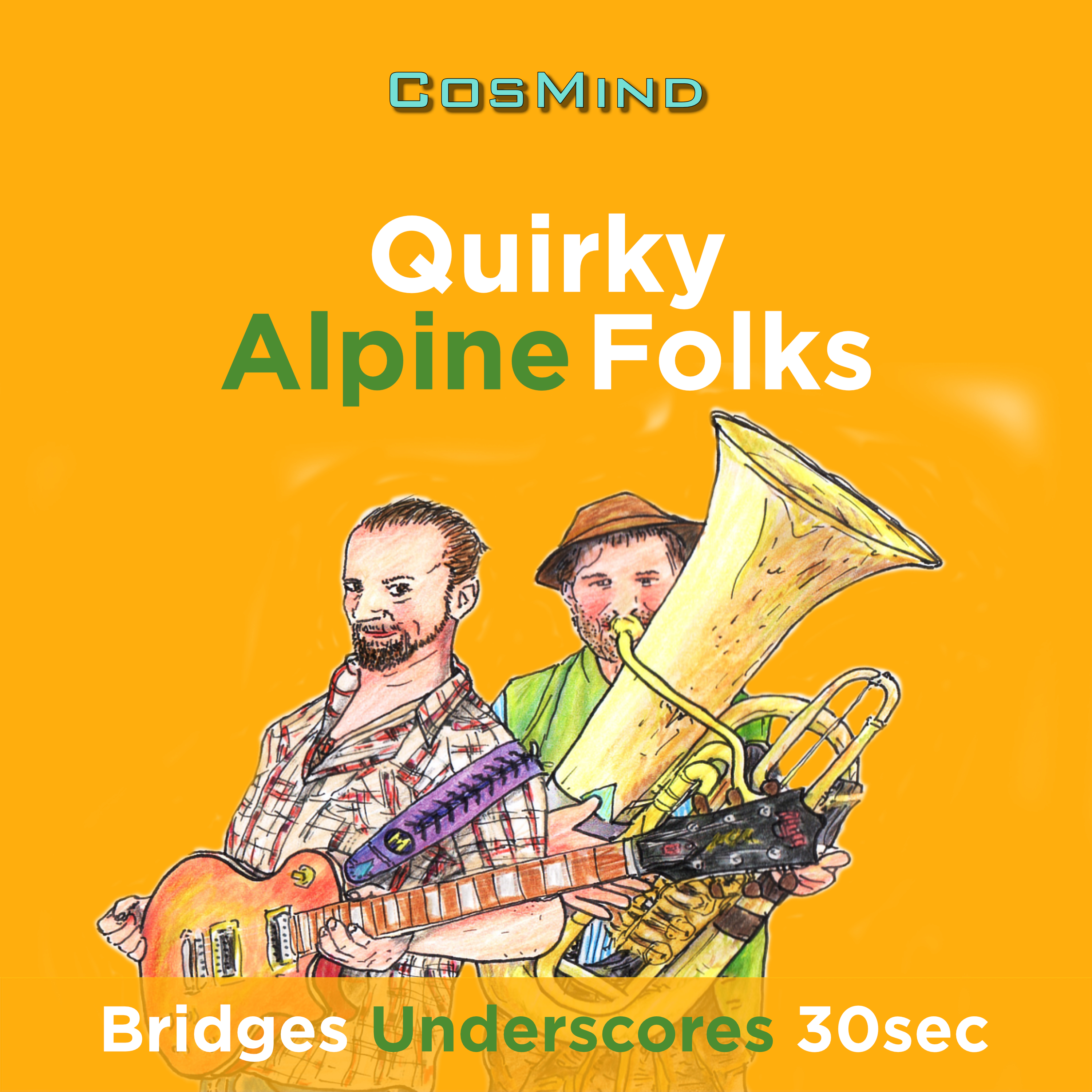 quirky alpine folks - bridges - underscores - 30sec 표지