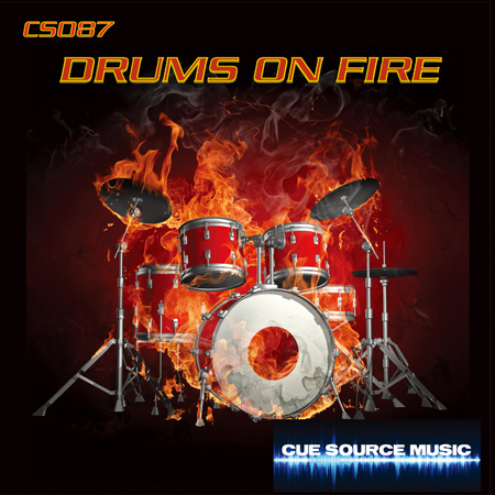 CS087 - Drums On Fire 표지