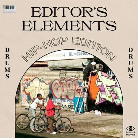 Epic Hip Hop Sound Design Drums 표지