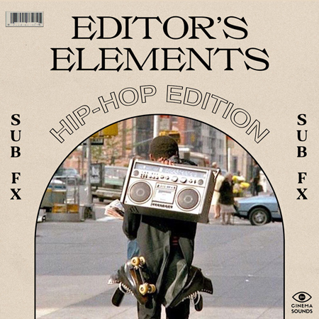 Epic Hip Hop Sound Design Sub FX 표지
