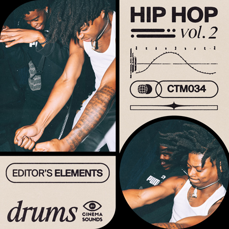 Epic Hip Hop Sound Design Vol 2 Drums 표지