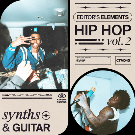 Epic Hip Hop Sound Design Vol 2 Synths and Guitar 표지