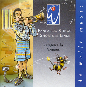 fanfares, stings, shorts and links 표지