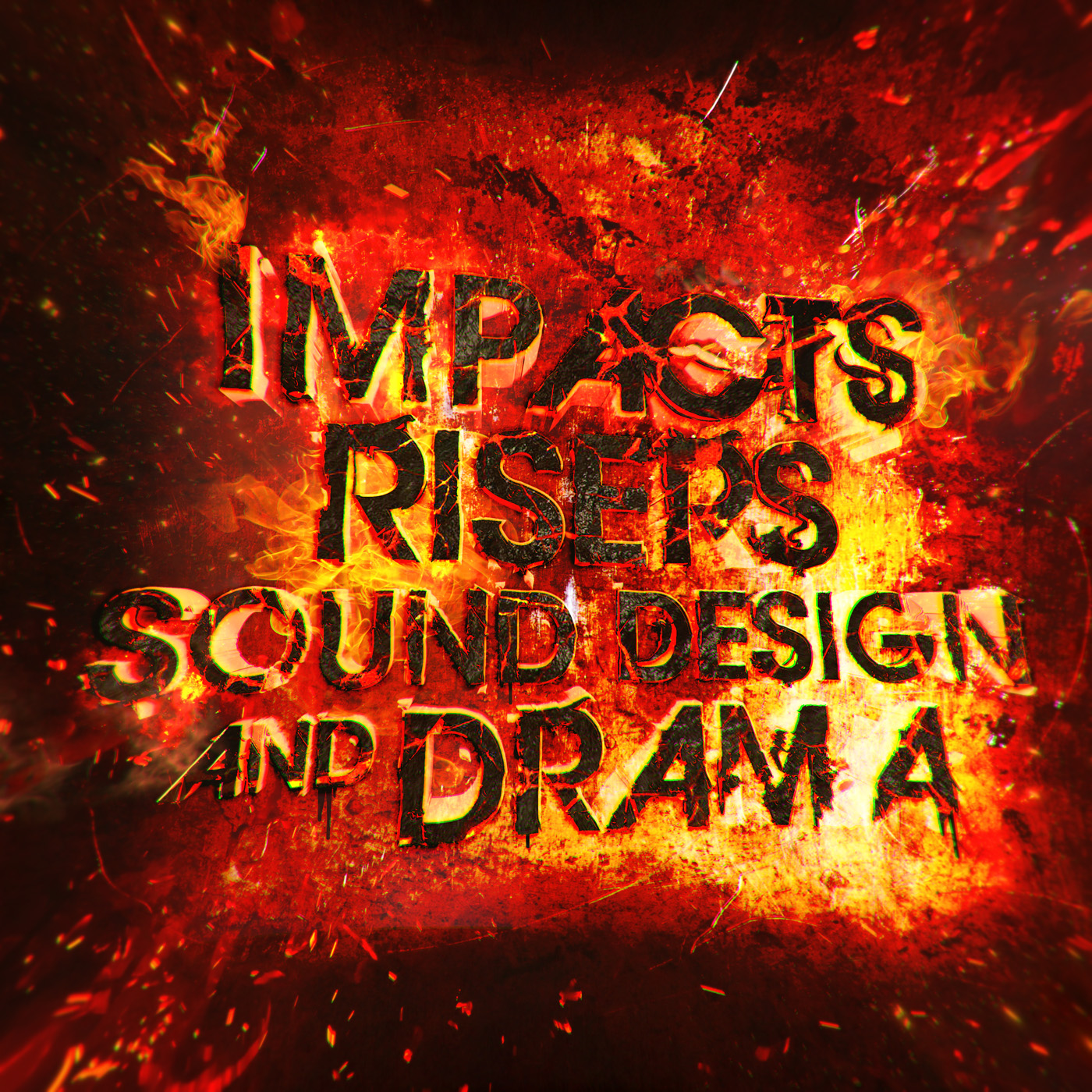 impacts, risers, sound design & drama 표지