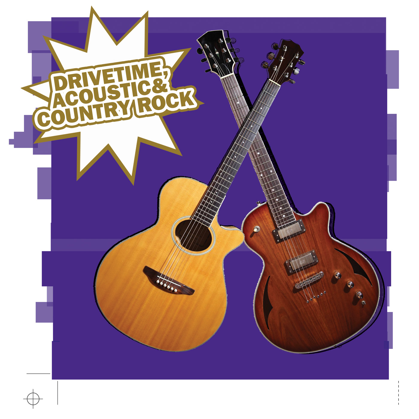 drivetime, acoustic & country rock 표지