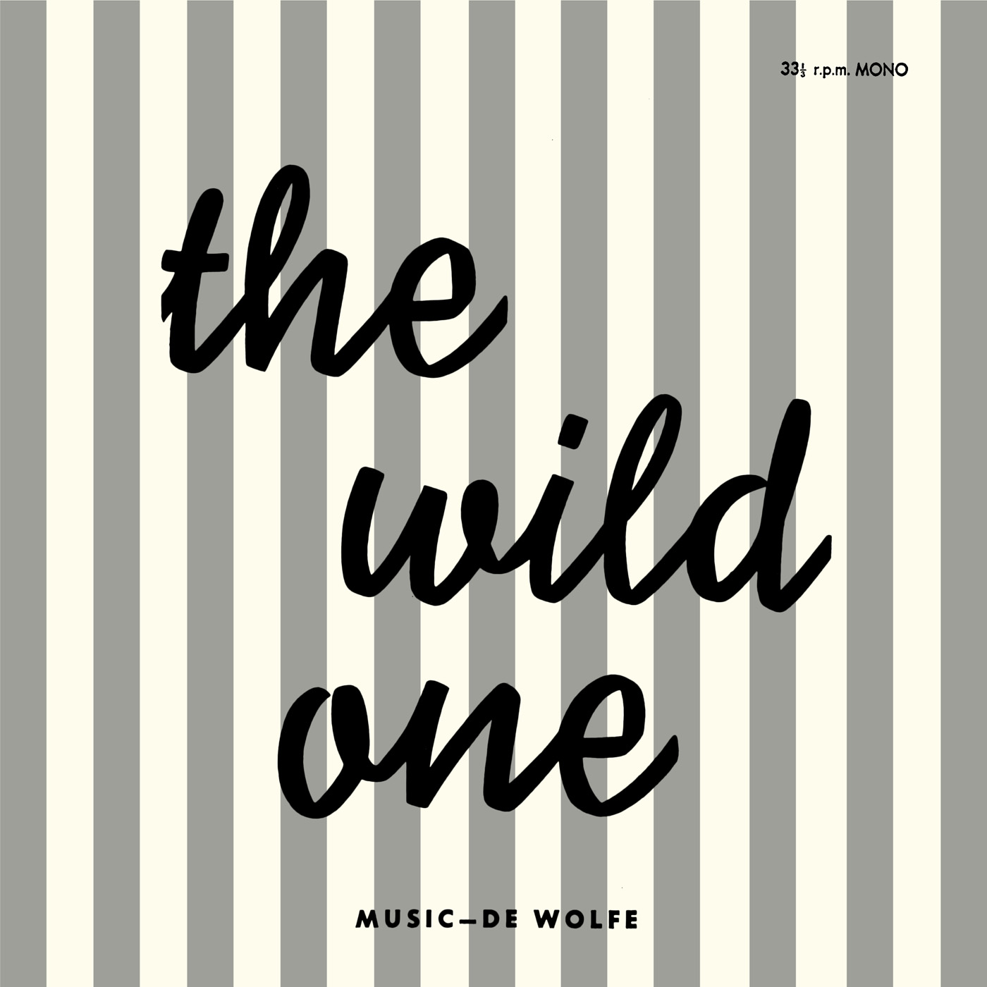 the wild one 표지