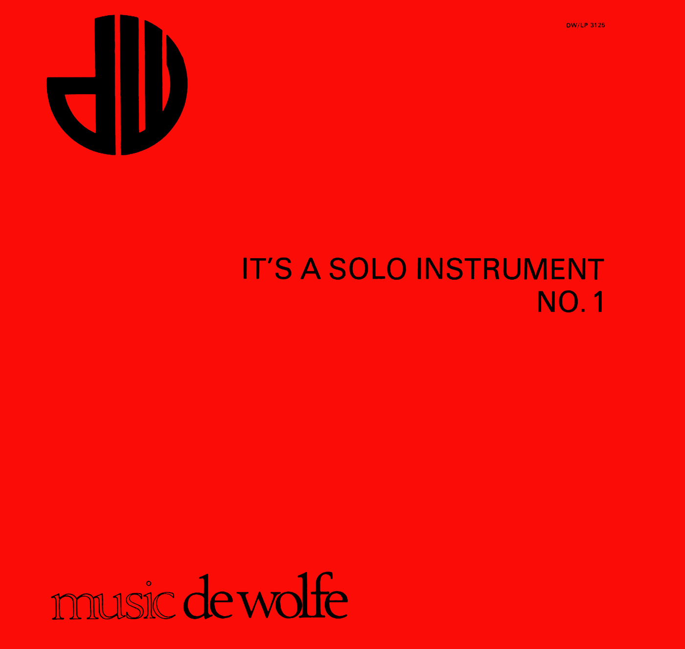 it's a solo instrument vol. 1 표지