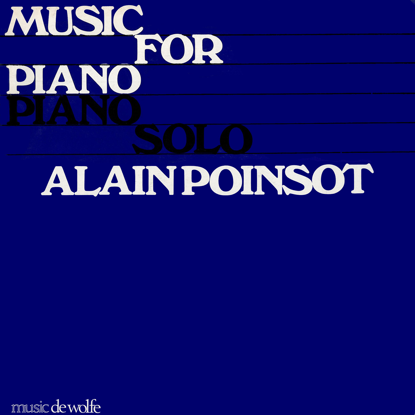 music for piano 표지