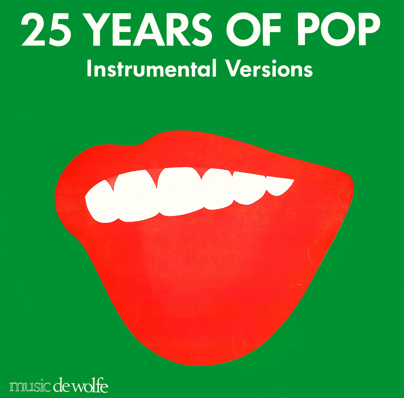 25 years of pop - instrumental versions 표지