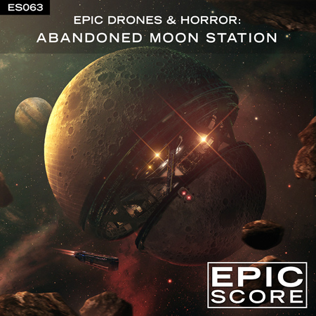 Epic Drones & Horror:  Abandoned Moon Station 표지