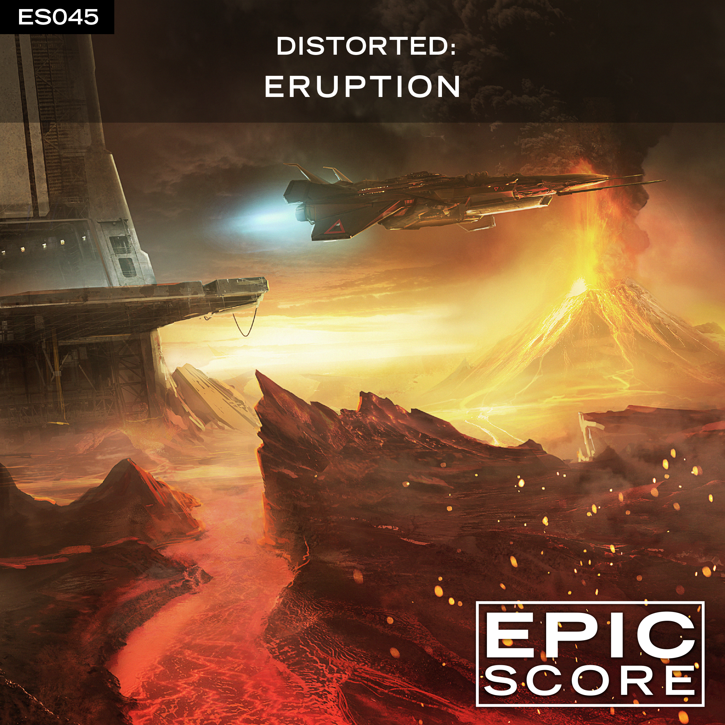 distorted: eruption 표지