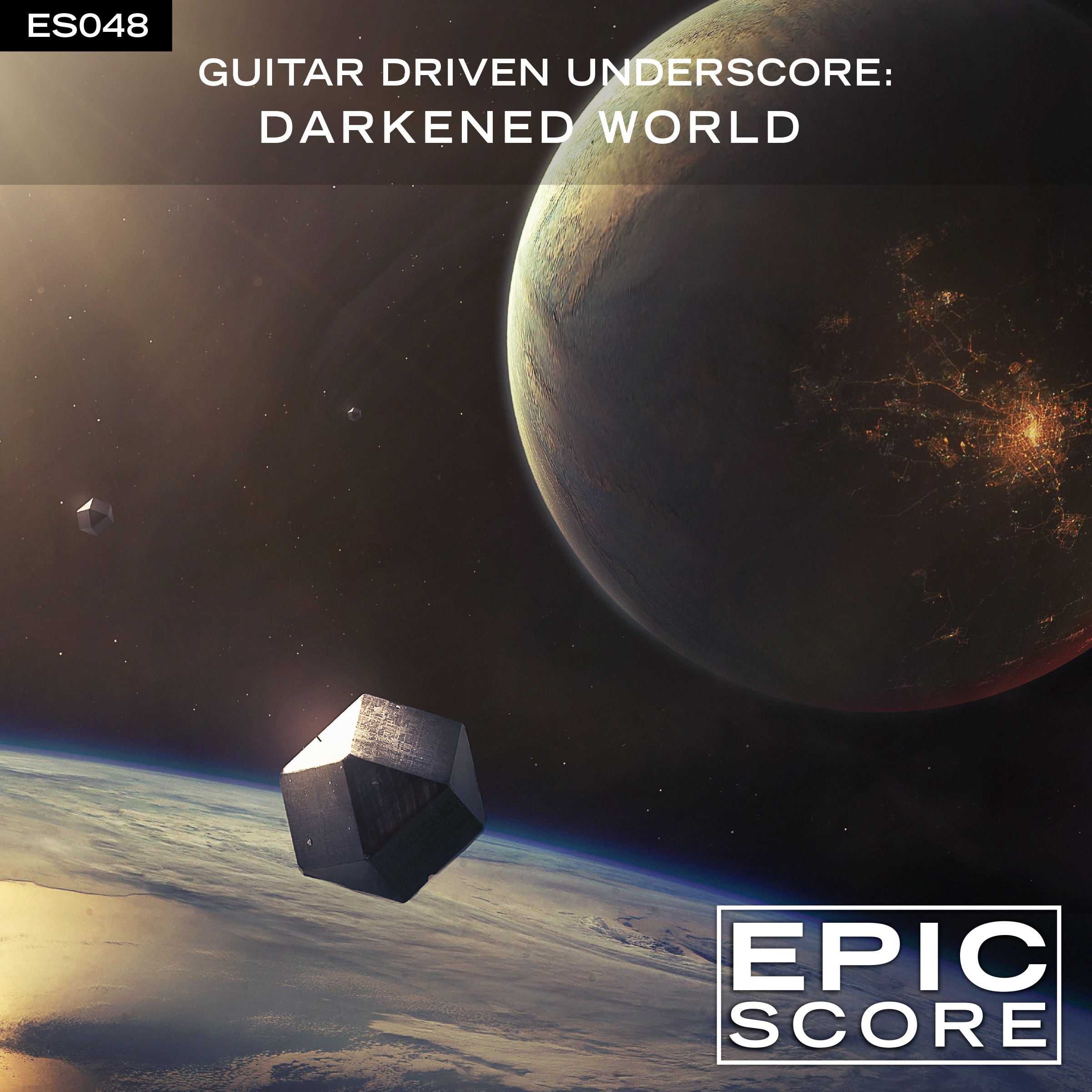 guitar driven underscore: darkened world 표지