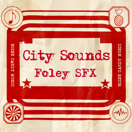 Assorted Flavors 15 - City Sounds - Foley SFX 표지