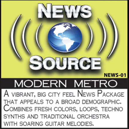 NEWS002 News Theme Packages: Modern Metro 표지