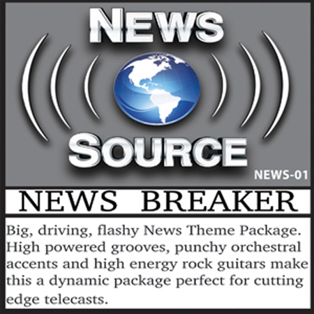 NEWS003 News Theme Packages: News Breaker 표지