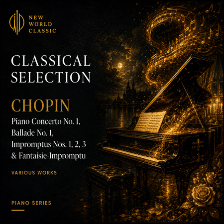 Classical Selection - Chopin Piano Concerto No. 1, Ballade No. 1, Impromptus Nos. 1, 2, 3 & Fantaisie-Impromptu 표지