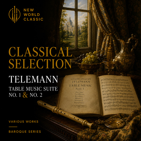 Classical Selection - Telemann Table Music Suite No. 1 & No. 2 표지