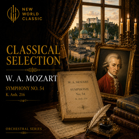 Classical Selection - W. A. Mozart Symphony No. 54, K. Anh. 216 표지