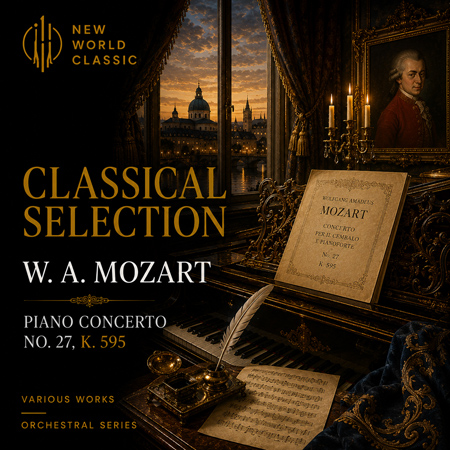 Classical Selection - W. A. Mozart Piano Concerto No. 27, K. 595 표지