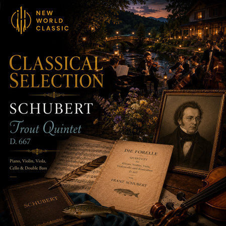 Classical Selection - Schubert Trout Quintet, D. 667 표지