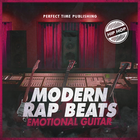 Modern Rap Beats: Emotional Guitar 표지