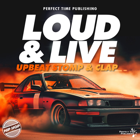 Loud & Live: Upbeat Stomp & Clap 표지