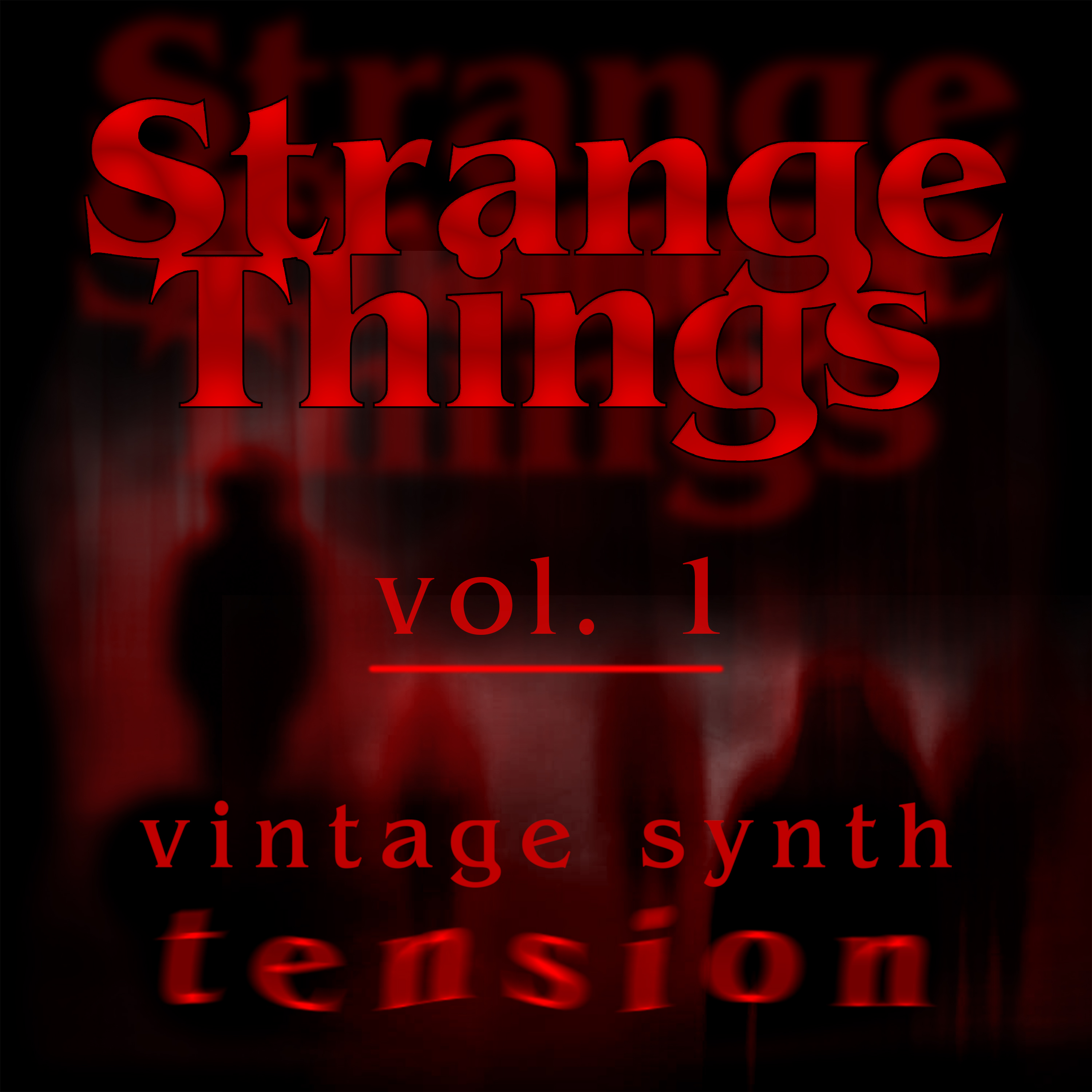 strange things: vintage synth tension - volume 1 표지