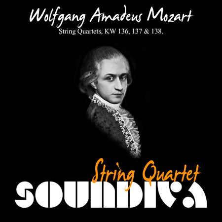 Mozart: String Quartets, Vol. 1, KV136, 137 & 138 표지