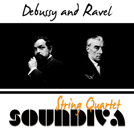 Claude Debussy: String Quartets in G minor, Op.10 / Maurice Ravel-String Quartets in F major 표지